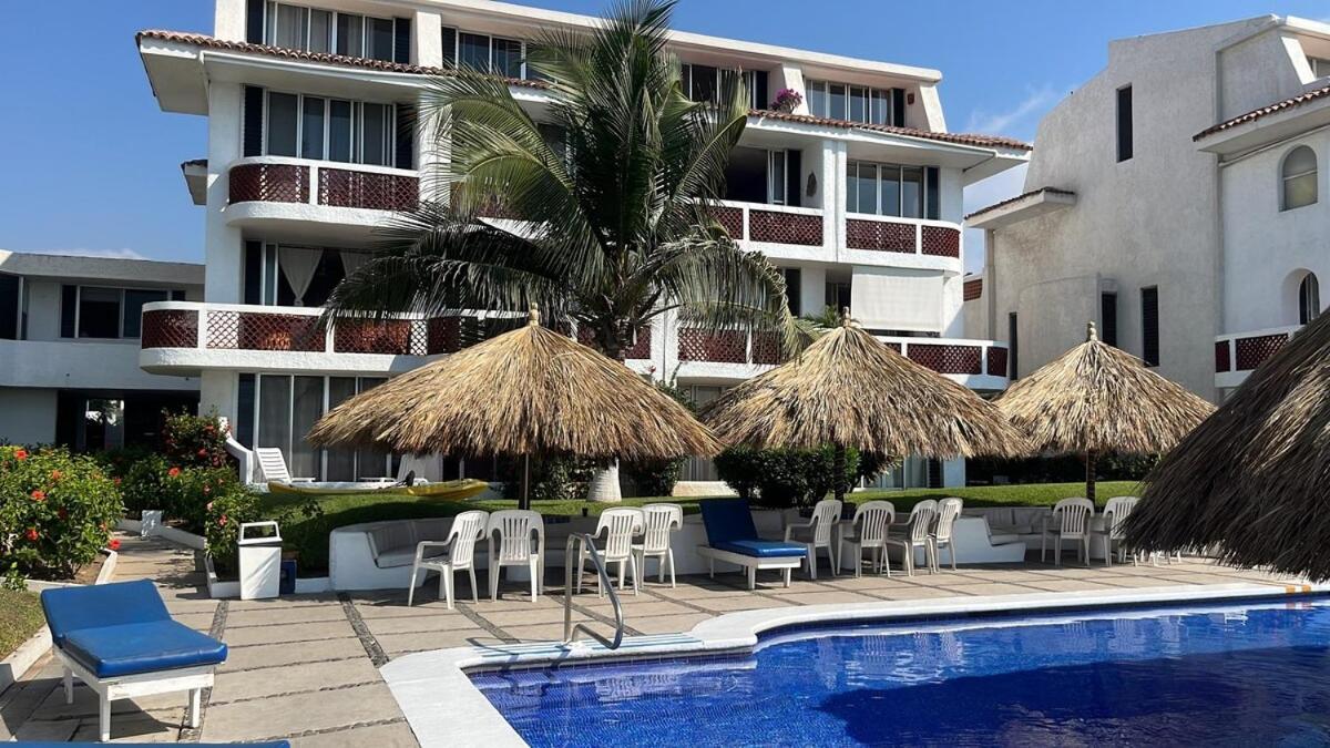 Spacious Apartment In Manzanillo Right On The Beach Buitenkant foto